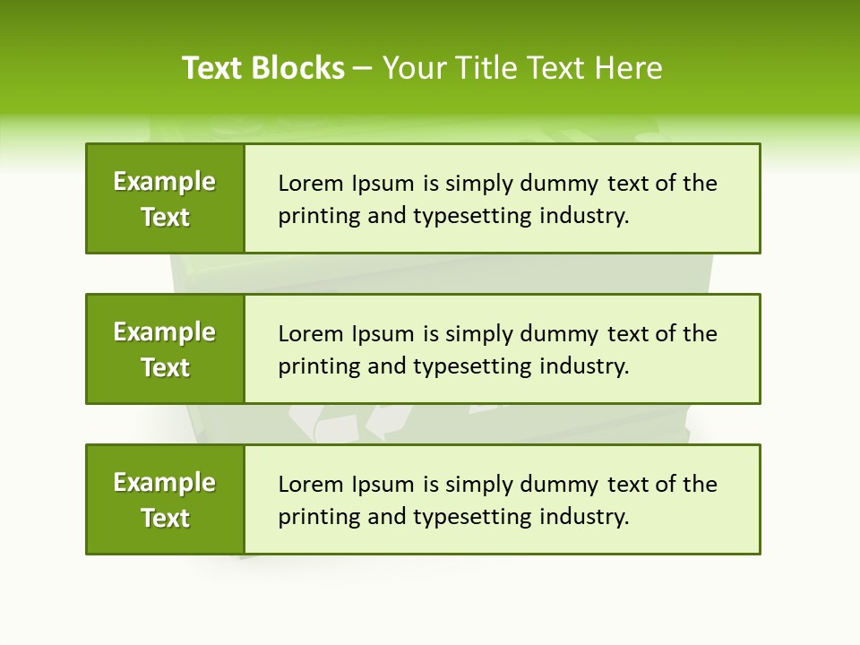 Vehicle Three Dimensional Savings PowerPoint Template