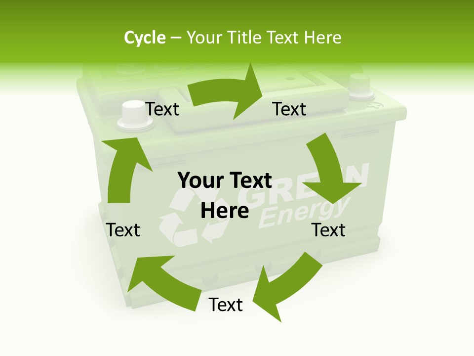 Vehicle Three Dimensional Savings PowerPoint Template