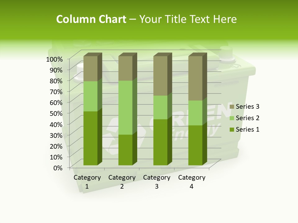 Vehicle Three Dimensional Savings PowerPoint Template