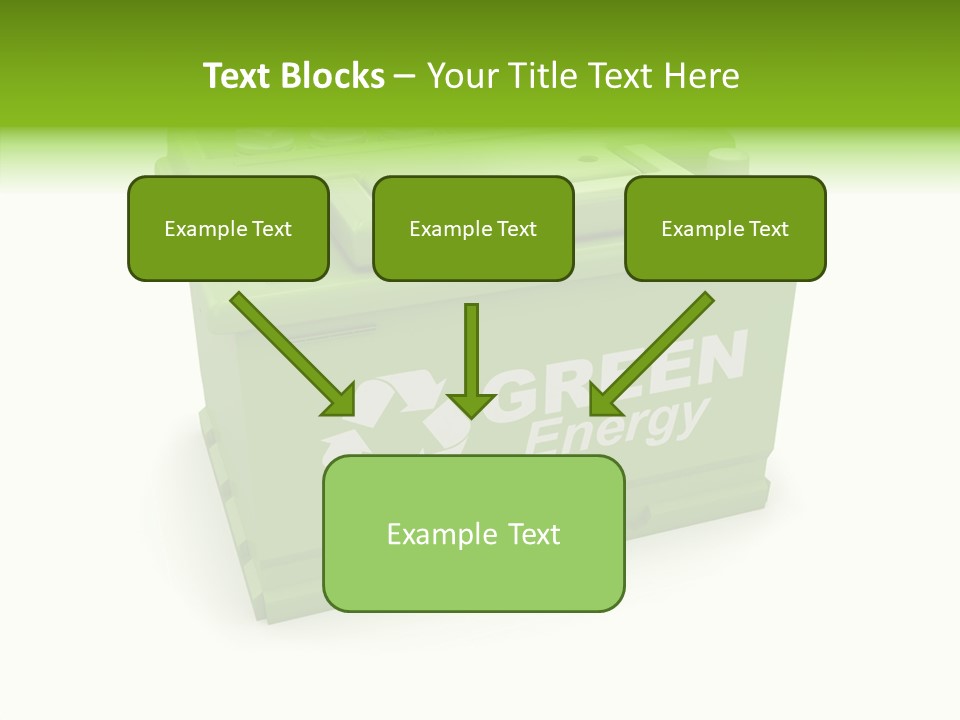 Vehicle Three Dimensional Savings PowerPoint Template