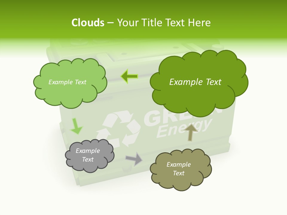 Vehicle Three Dimensional Savings PowerPoint Template