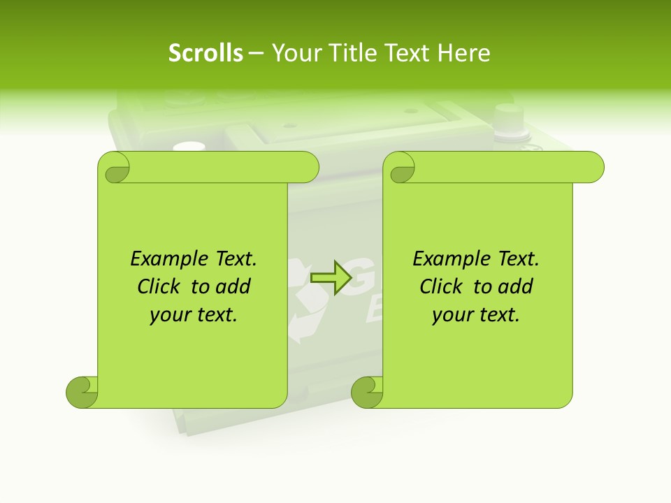 Vehicle Three Dimensional Savings PowerPoint Template