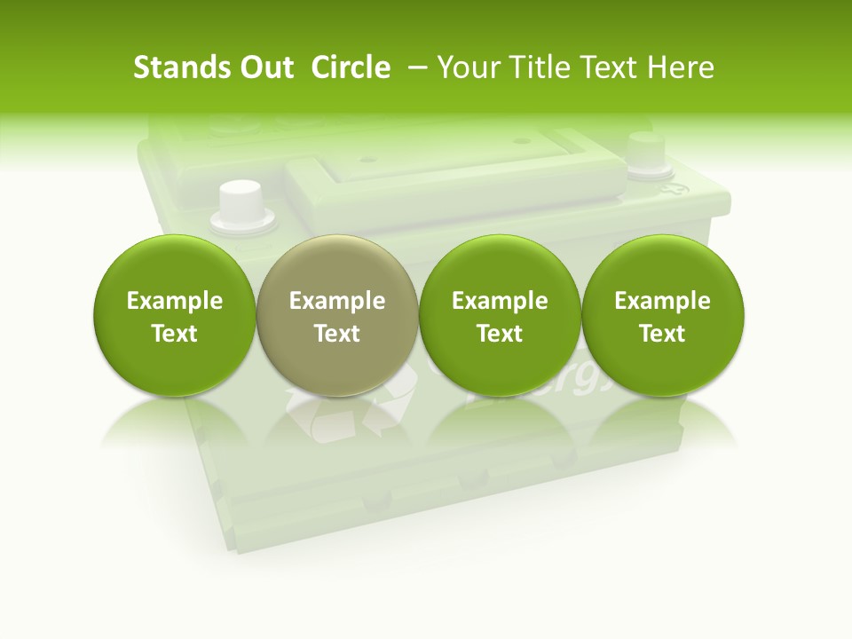 Vehicle Three Dimensional Savings PowerPoint Template