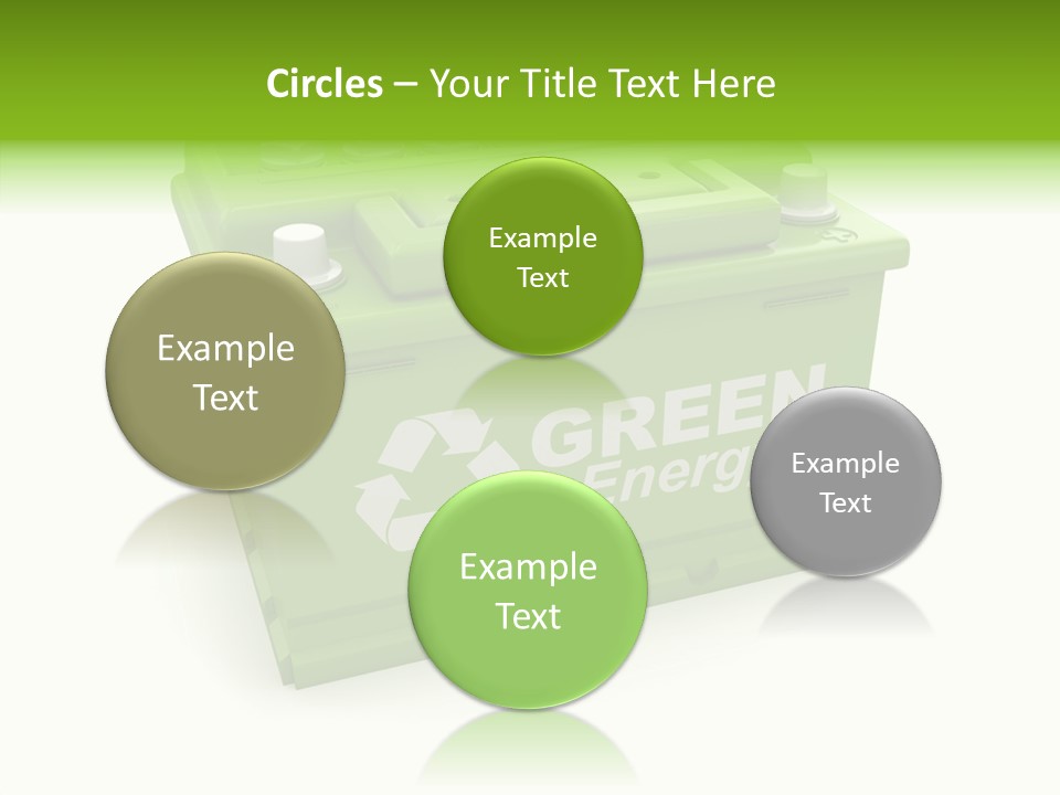 Vehicle Three Dimensional Savings PowerPoint Template