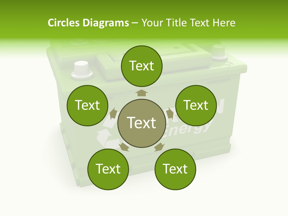 Vehicle Three Dimensional Savings PowerPoint Template