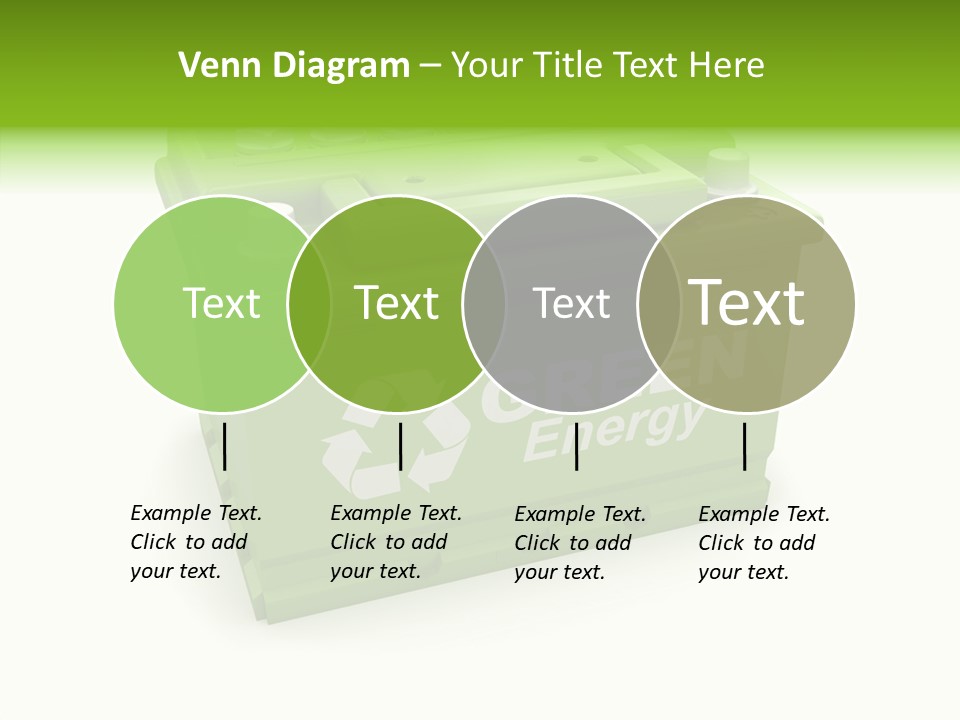Vehicle Three Dimensional Savings PowerPoint Template
