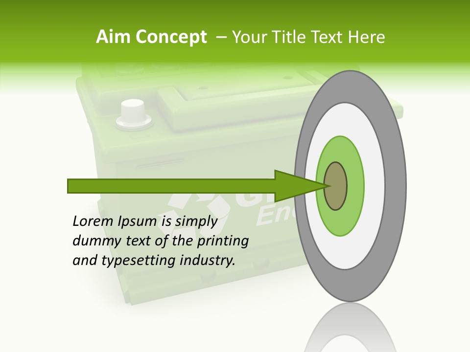 Vehicle Three Dimensional Savings PowerPoint Template