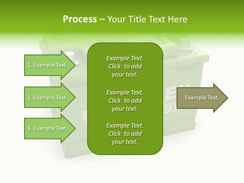 Vehicle Three Dimensional Savings PowerPoint Template