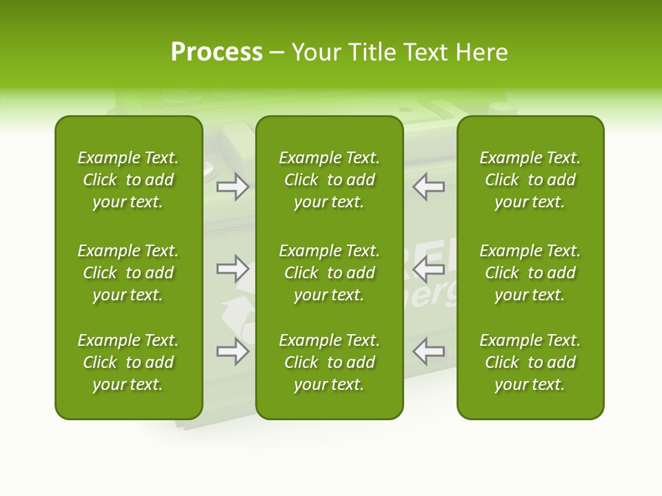Vehicle Three Dimensional Savings PowerPoint Template