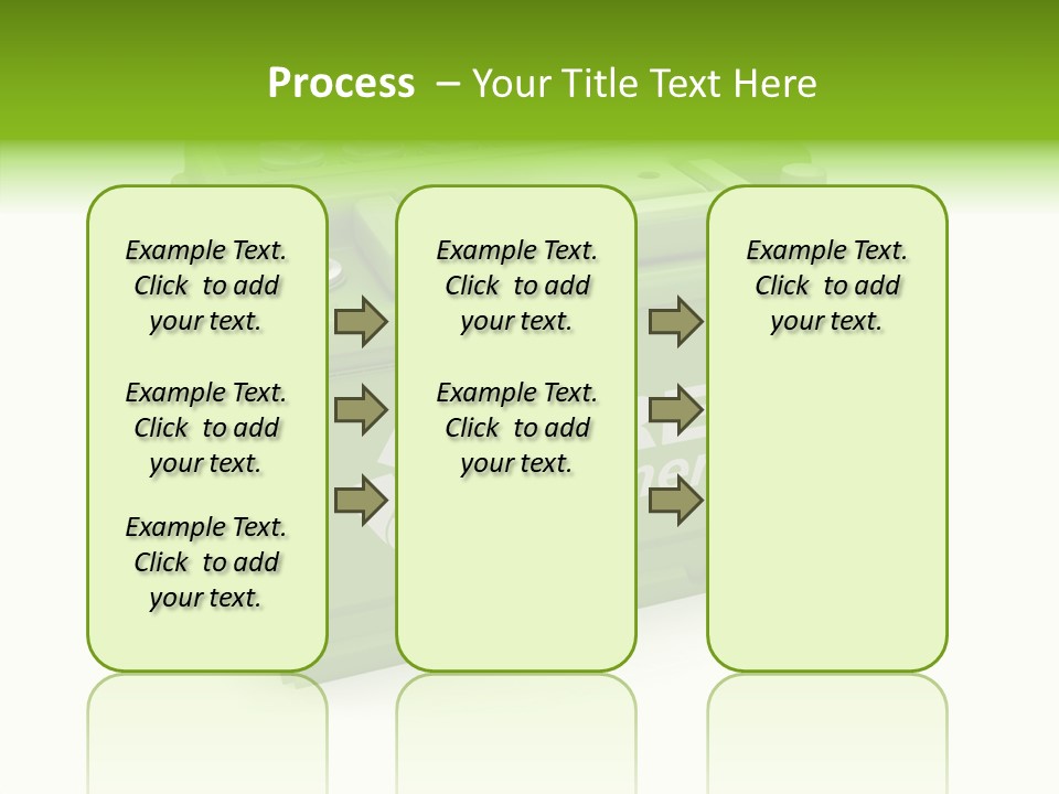Vehicle Three Dimensional Savings PowerPoint Template