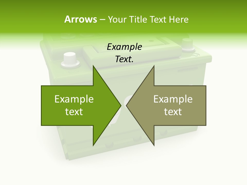 Vehicle Three Dimensional Savings PowerPoint Template