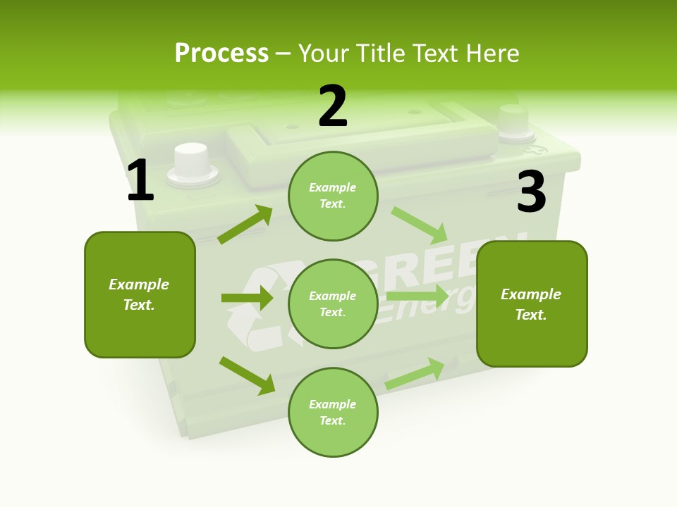 Vehicle Three Dimensional Savings PowerPoint Template