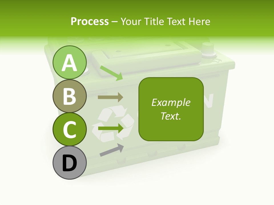 Vehicle Three Dimensional Savings PowerPoint Template