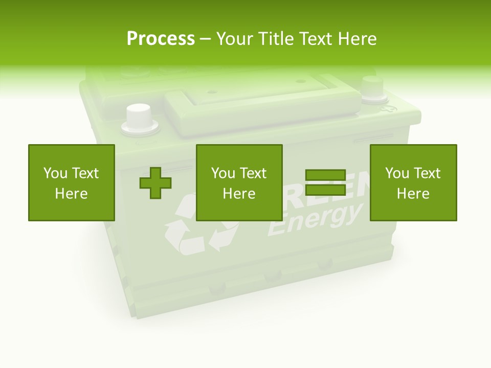 Vehicle Three Dimensional Savings PowerPoint Template