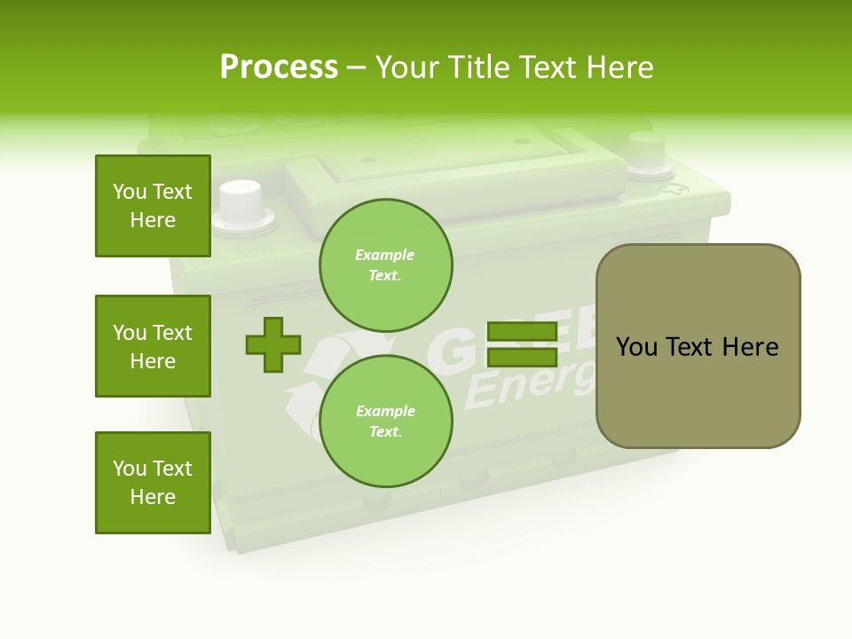 Vehicle Three Dimensional Savings PowerPoint Template