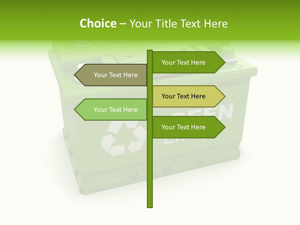 Vehicle Three Dimensional Savings PowerPoint Template