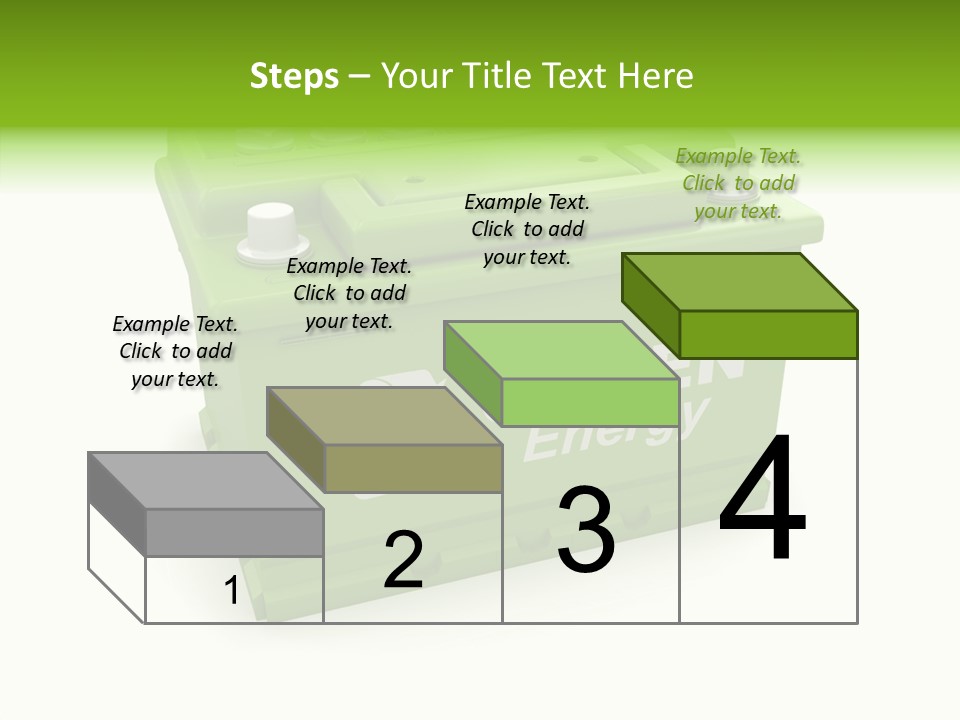 Vehicle Three Dimensional Savings PowerPoint Template