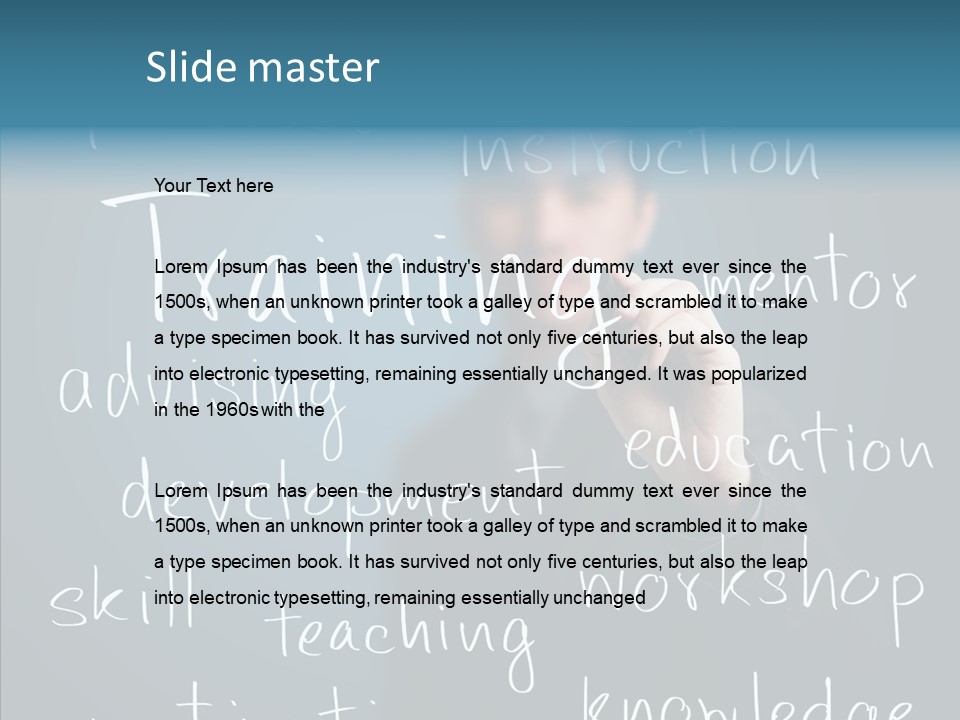 Analysis Motivation Tutor PowerPoint Template