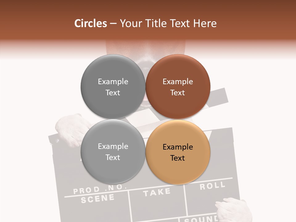 Film Producer Glasses PowerPoint Template