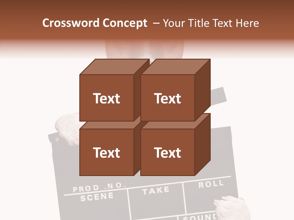 Film Producer Glasses PowerPoint Template