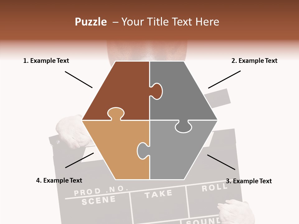 Film Producer Glasses PowerPoint Template