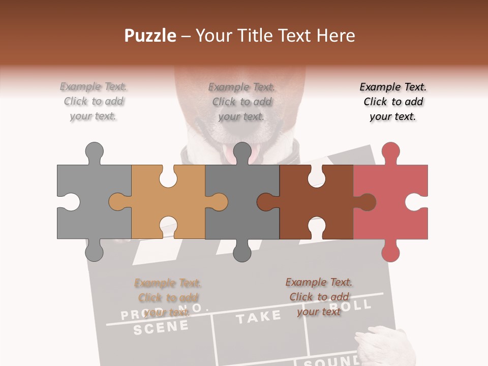 Film Producer Glasses PowerPoint Template