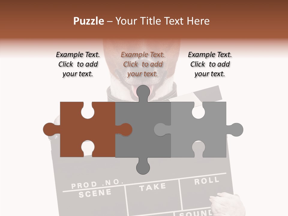 Film Producer Glasses PowerPoint Template