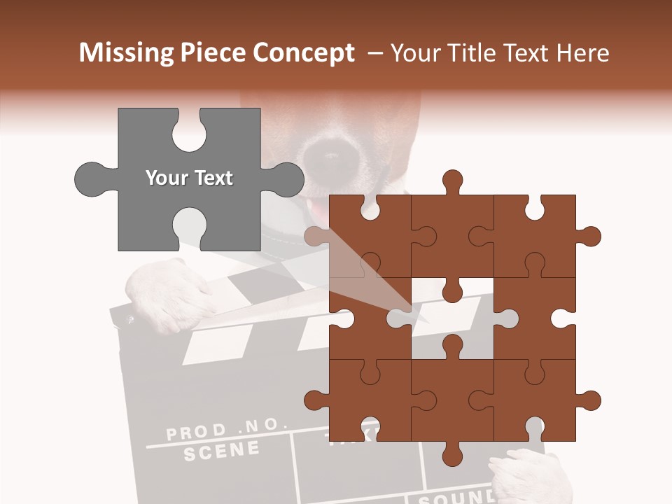 Film Producer Glasses PowerPoint Template