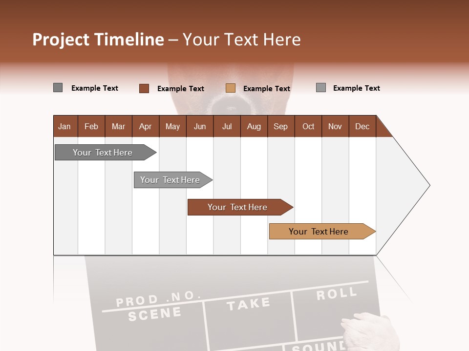 Film Producer Glasses PowerPoint Template