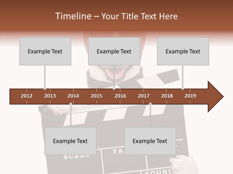 Film Producer Glasses PowerPoint Template