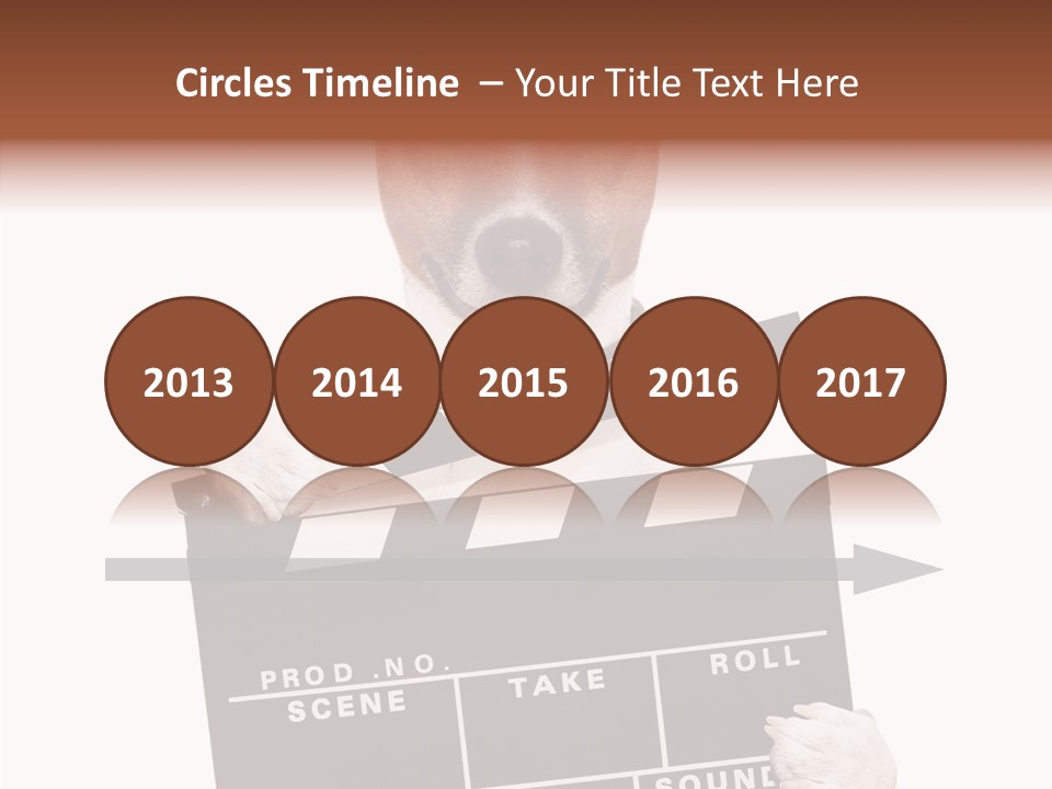 Film Producer Glasses PowerPoint Template