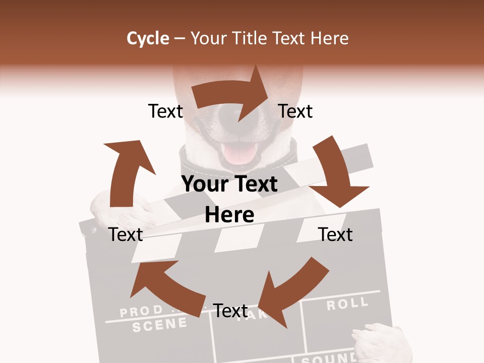 Film Producer Glasses PowerPoint Template