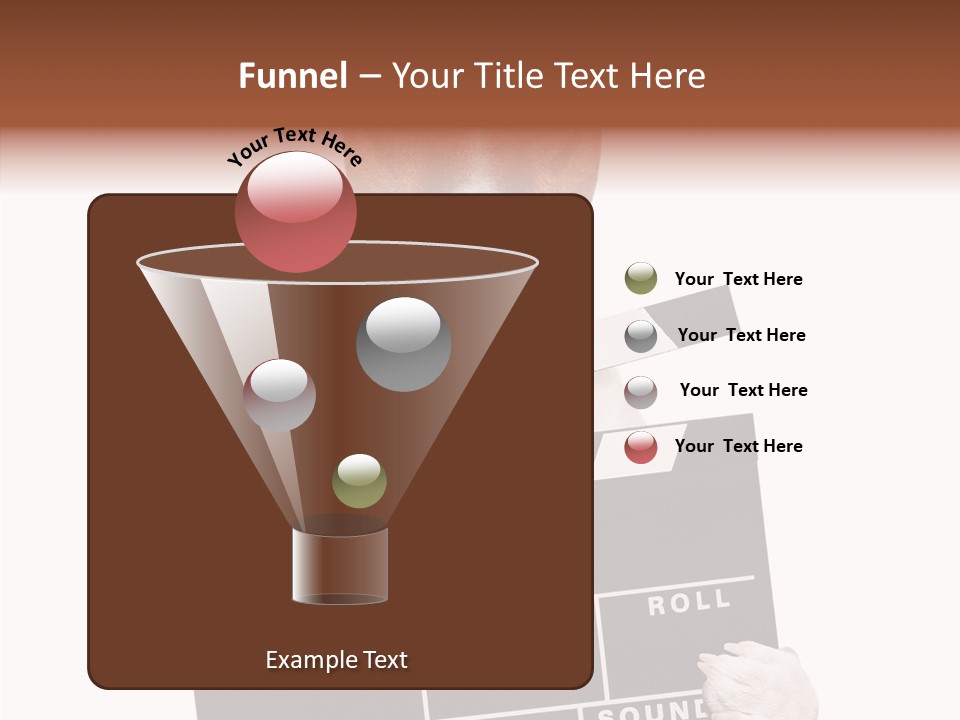 Film Producer Glasses PowerPoint Template