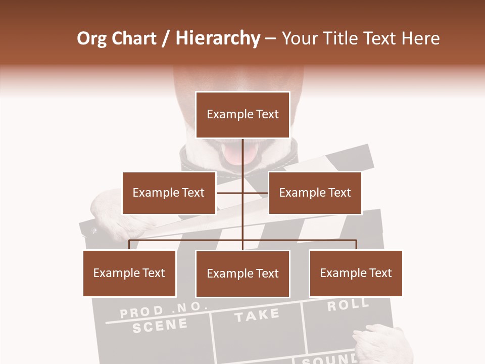 Film Producer Glasses PowerPoint Template