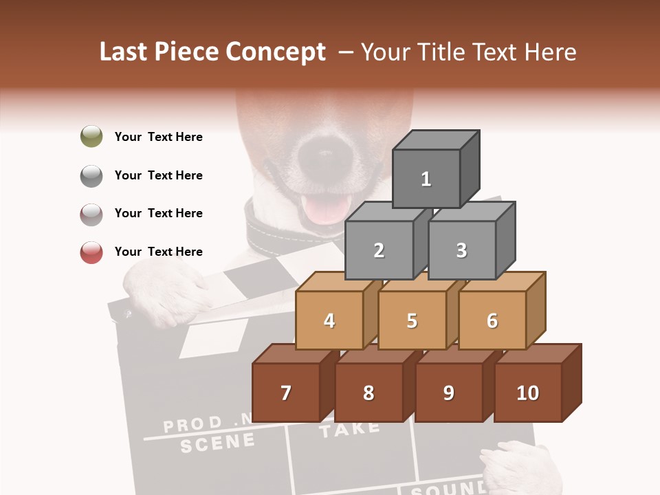 Film Producer Glasses PowerPoint Template