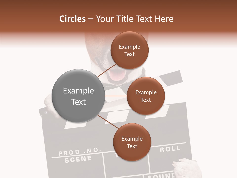 Film Producer Glasses PowerPoint Template