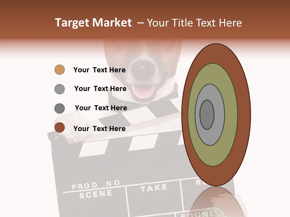 Film Producer Glasses PowerPoint Template