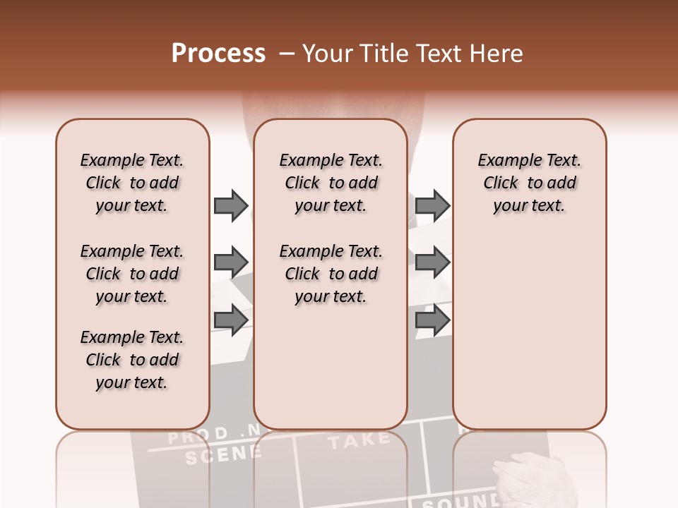 Film Producer Glasses PowerPoint Template