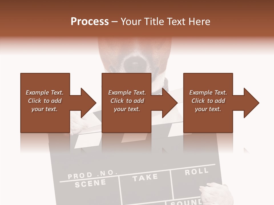 Film Producer Glasses PowerPoint Template
