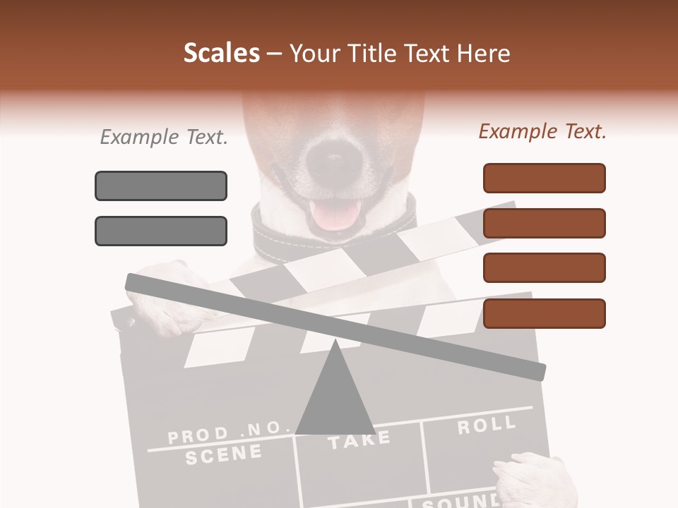 Film Producer Glasses PowerPoint Template