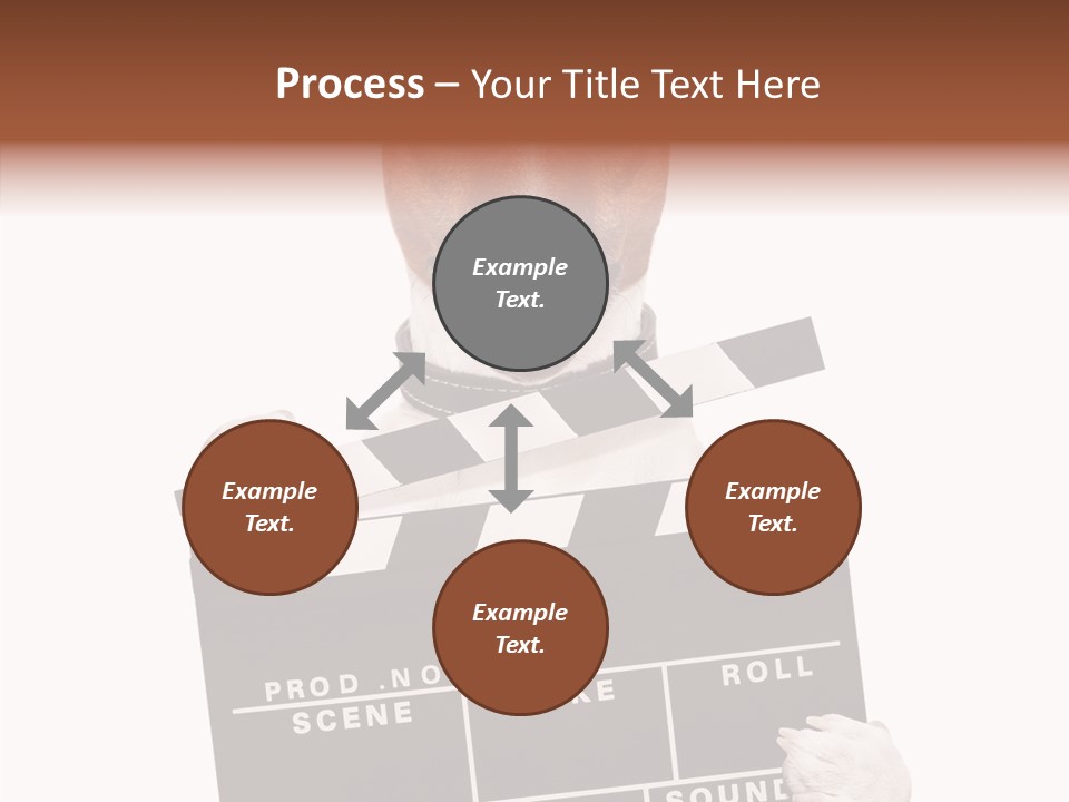 Film Producer Glasses PowerPoint Template