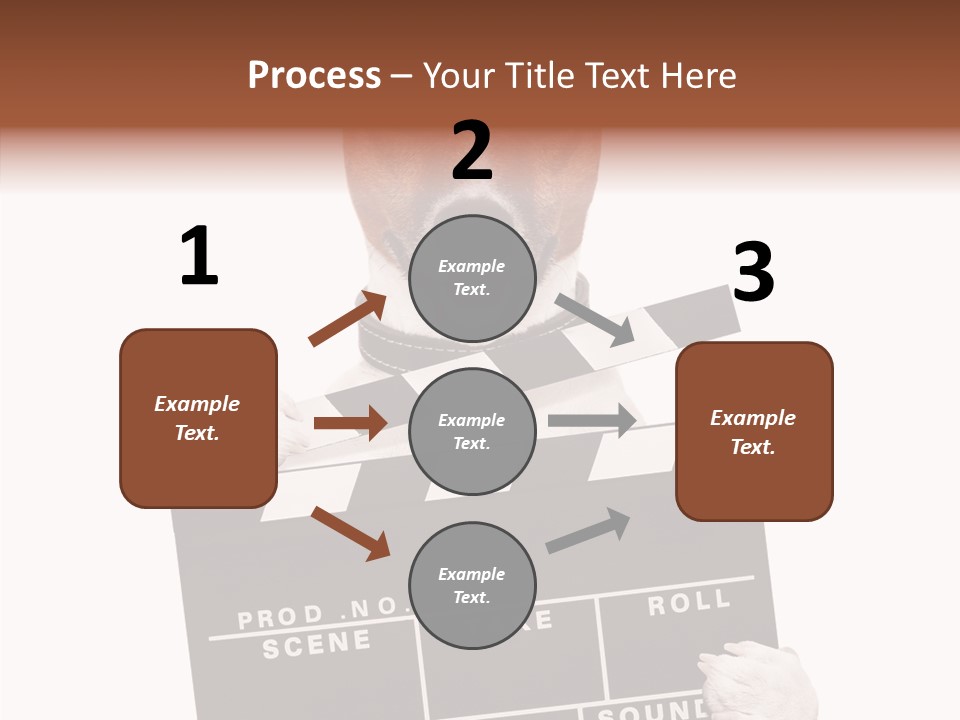 Film Producer Glasses PowerPoint Template