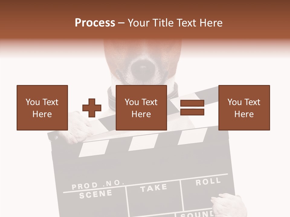 Film Producer Glasses PowerPoint Template