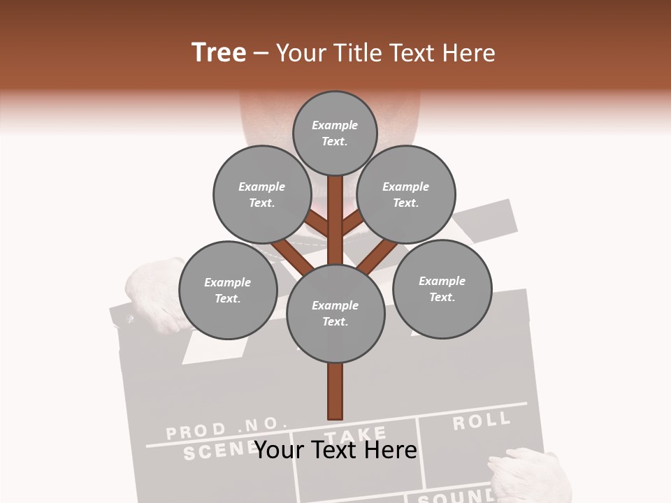 Film Producer Glasses PowerPoint Template