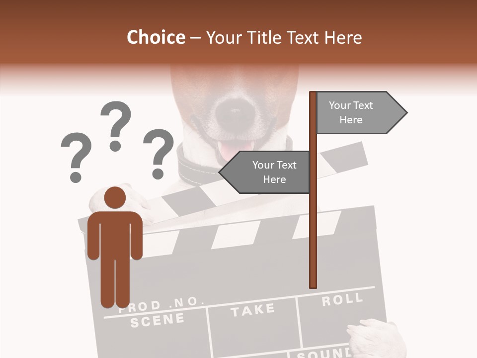 Film Producer Glasses PowerPoint Template
