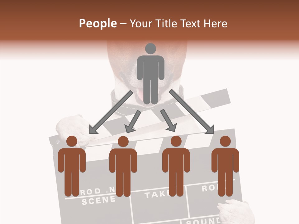 Film Producer Glasses PowerPoint Template