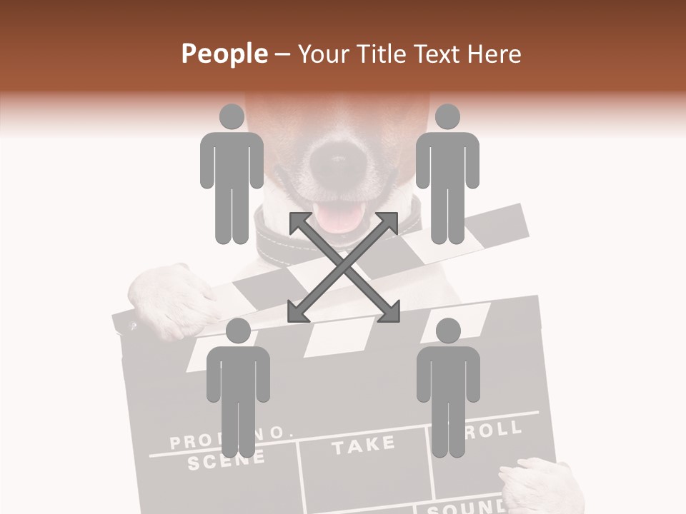 Film Producer Glasses PowerPoint Template