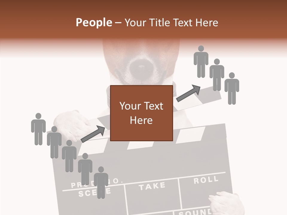 Film Producer Glasses PowerPoint Template