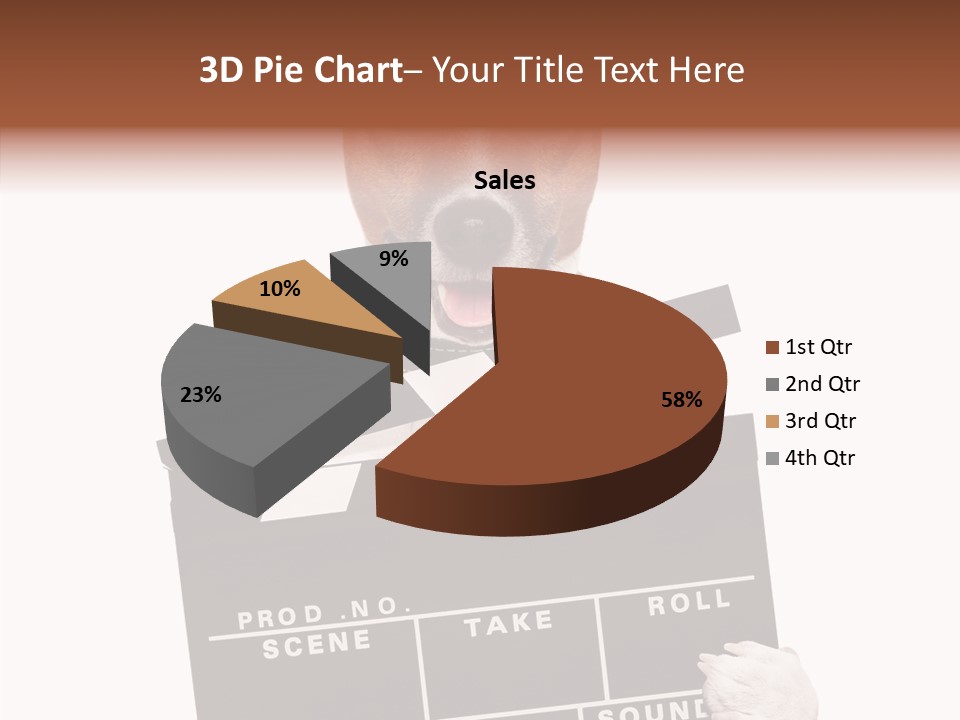 Film Producer Glasses PowerPoint Template