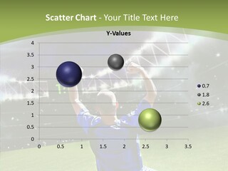 Grass Shooting Ball PowerPoint Template